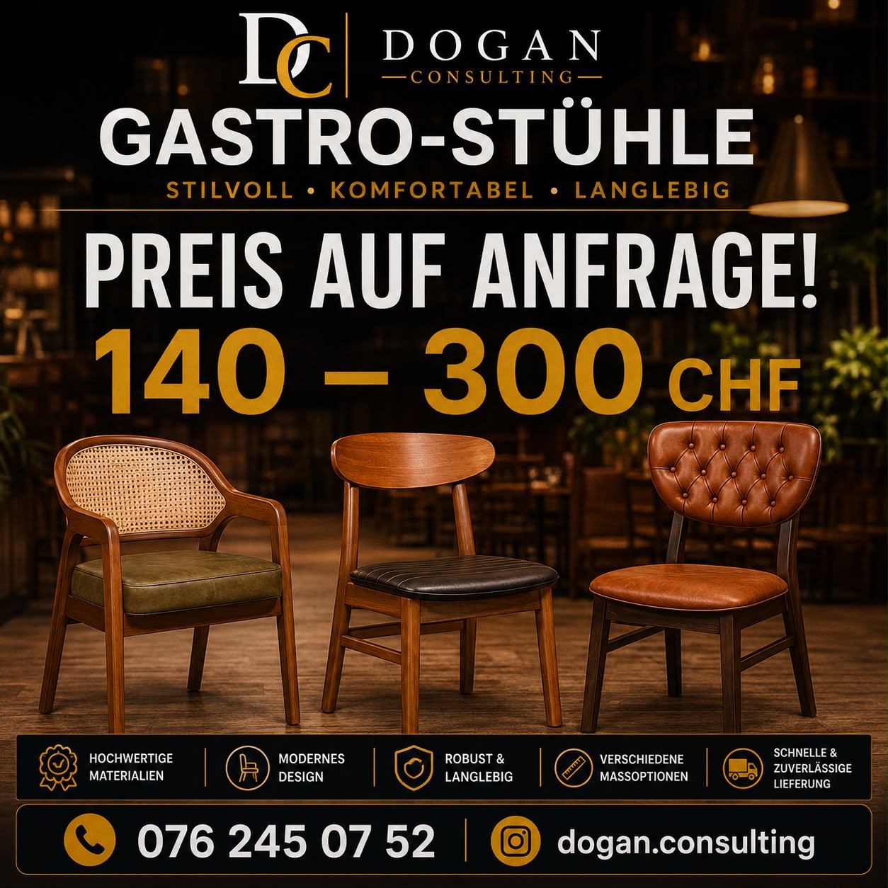Gastro-Stühle