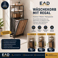 Wäschekorb mit Regal – verschiedene Grössen | Lieferzeit 3–4 Wochen